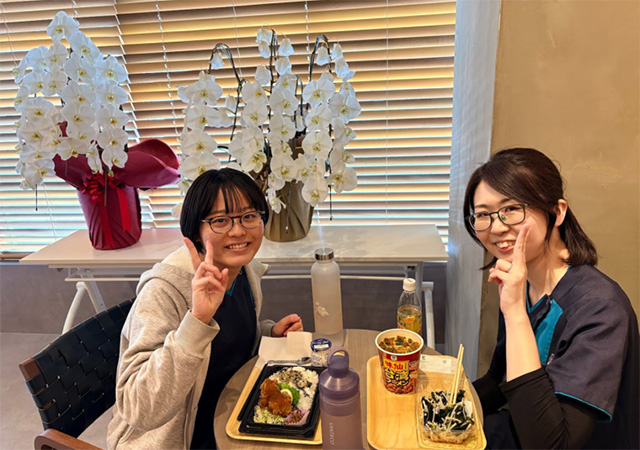 お昼休憩