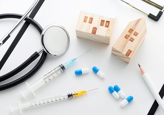 社会福祉士も在籍する医療連携体制